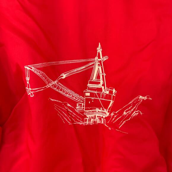 Vintage Holloway Button Down Jacket Men's Size Large United Mine Workers Union - Picture 7 of 7